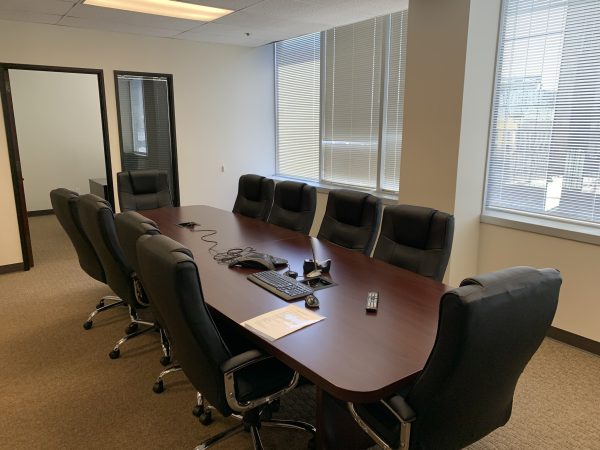 Conference Room at Downtown Los Angeles Virtual Office at 611 Wilshire Blvd