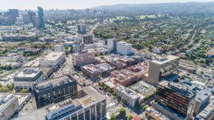 Aerial Photo of 415 Camden Virtual Office in Beverly Hills