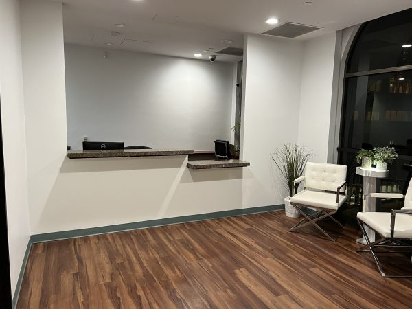 Downtown Los Angeles Virtual Office 5th Floor Receptionist Lobby